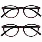 Opulize rr24 - 2 - 300 zen pack 2 ? lunettes de lecture petit unisexe �caille marron + 300