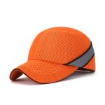 Orange - casque de protection de scurit au travail casquette anti choc coque intrieure dure style ...