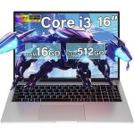 Bvate ordinateur portable 16 pouces - core i33. 2 ghz - intel iris - win11 - 16 go ram + 512 go ssd ...