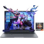 Ordinateur portable gaming 16 pouces 32go ram 2to ssd8 c?urs amd ryzen 7 8745hs(jusqu 4. 9 ghz) pc portable(c ...