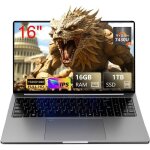 Ordinateur portable gaming 16 avec ryzen 5 5500u (43ghz) pc portable gamer 16go ram ddr4 + 1to ssdbt5. ...