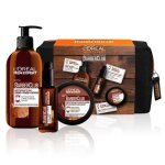 Nettoyant visage homme - loral men expert - barber club - 3 produits - tous types de cheveux