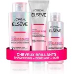 Loral paris - routine capillaire complte pour cheveux ternes - shampooing + dmlant + soin lamination ...