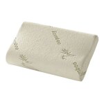 Oreiller bambou mousse mmoire respirant orthopdique confort pour fatigue du cou