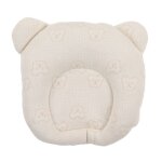 Oreiller pour b�b� anti t�te plate haute r�silience soutien ergonomique pour la t�te des nouveau - n�s ...