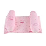 Oreiller pour bébé en coton anti - roulement pour nouveau - né (rose) Oreiller pour bébé en coton anti - roulement pour nouveau - né (rose)