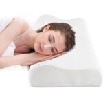 Oreiller cervical ergonomique en mousse à mémoire de forme oreiller en arc Oreiller cervical ergonomique en mousse à mémoire de forme oreiller en arc
