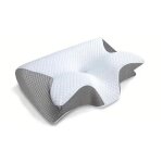 Oreiller cervical viscoélastique oreiller orthopédique ergonomique 2 en 1 soulage les douleurs cervicales ... Oreiller cervical viscoélastique oreiller orthopédique ergonomique 2 en 1 soulage les douleurs cervicales ...