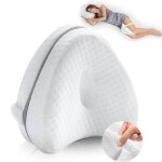 Coussins relve - jambes avec mousse mmoire forme. leg pillow pour dormeurs latraux. soulage sciatique ...