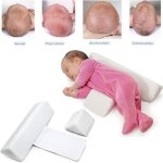 Oreiller coussin de sommeil latral pour nouveau - n - rglable - velours sain blanc blanc