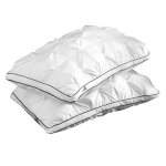 Oreiller en duvet de velours de plumes de pain 3d oreiller de cou antibactrien standard  usage domestique ...
