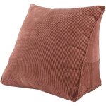 Oreiller de lecture confortable velours côtelé triangle oreiller taille dossier soutien wedge oreiller ... Oreiller de lecture confortable velours côtelé triangle oreiller taille dossier soutien wedge oreiller ...