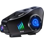 Oreillette moto bluetooth de casque avec camra 1080p couteurs de moto mains libres sans fil qualit ...