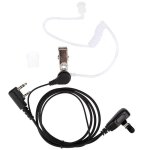 Oreillette � tube acoustique � 2 broches pour talkie - walkie retevis kenwood baofeng radio bidirectionnelle ...