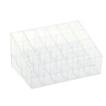 Organisateur bo�te rangement 24 cases pour rouge � l�vre brosse mascara - keeper