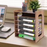 Organisateur de bureau en plaque haute densit - 7 tages - classeur de documents - rack de stockage ...