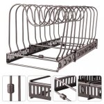 ==organisateur de casseroles - porte - casseroles en acier inoxydable support de rangement pour casseroles ...