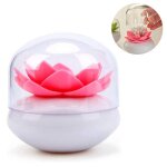 Organisateur de coton - tige en forme de lotus boîte de rangement élégante pour cosmétiques et décor ... Organisateur de coton - tige en forme de lotus boîte de rangement élégante pour cosmétiques et décor ...