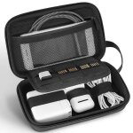 Organisateur daccessoires lectroniques tui de transport rigide avec sac de voyage portable pour cbles ...