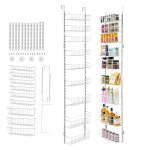 Organisateur de garde - manger  suspendre sur la porte - vevor - tagre  pices murale rglable - ...