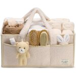 Organisateur � langes b�b� portable panier de rangement pour lingettes et essentiels nouveau - n� cadeau ...