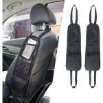 Organisateur lat�ral de si�ge2pcs sac de rangement support de t�l�phone poche en filet pour tous les ...