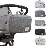 Organisateur de poussette grande sac de poussette universel accessoires de poussette avec bandoulière ... Organisateur de poussette grande sac de poussette universel accessoires de poussette avec bandoulière ...