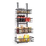 Organisateur suspendu � la porte �tag�res pour porte de garde - manger �tag�re � suspendre r�glable4 ...