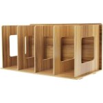 Organiseur de bureau amovible en bois classeur  magazines collecteur darchives tagres  livres diy ...