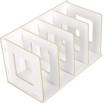 Organiseur de bureau - non spcifi - amovible - 4 compartiments - bois - design minimaliste