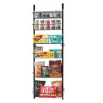 Organiseur de garde - manger - duoku - 6 �tag�res r�glables - suspendu sur porte �tag�re murale � �picesen ...