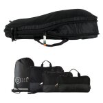 Organiseur de voyage bagage sac compression packing cubes rangement valise (noir 4)