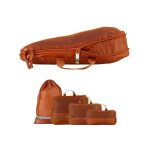 Organiseur de voyage bagage sac compression packing cubes rangement valise (orange brl 4)