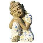 Ornements de jardin de bouddha de rve statue de cour ornement dcoratif extrieur dcorations de nol ...