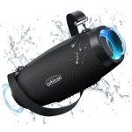 Enceinte bluetooth - ortizan - portable 100w - ipx7 �tanche - batterie 12000mah - lumi�re led