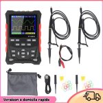 Oscilloscope portatif  2 canaux gnrateur de signe de forme donde  bande passante 120mhz multimtre ...