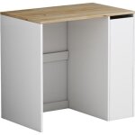 Armoire machine à laver viktor 93. 5x88. 5cm avec 3 compartiments blanc blanc vicco Armoire machine à laver viktor 93. 5x88. 5cm avec 3 compartiments blanc blanc vicco