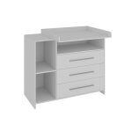Oskar store commode � langer paula blanc 110 x 93. 5 cm avec plan � langer