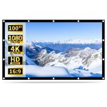 Osoeri �cran de projection portable pliable ext�rieur 100 pouces 16: 9 hd double face anti - plis projection ...