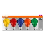 Osram lot de 5 ampoules standard dco guinguette led e27