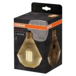 Osram ampoule led diamond dition 1906 claire filament or 45w=40 e27