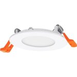 Osram homelighting 4099854444708 downlight slim 85mm 4. 5w 3000k plafonnier led 4. 50 w blanc