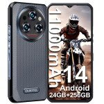 Oukitel wp35s smartphone incassable 24go + 256go 11000mah 6. 56 fhd + 58mp android 14 dual 4g sim / nfc ...