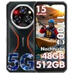 Telephone portable incassable 5g oukitel wp55 pro 48 + 512go 6. 6 11000mah smartphone android 15 108mp ...