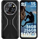 Smartphone robuste oukitel wp55 5g 36go + 256go 6. 6 fhd + 120hz 108mp camra 11000mah tlphone incassable ...