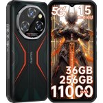 Smartphone robuste oukitel wp55 5g 36go + 256go 6. 6 fhd + 120hz 108mp camra 11000mah tlphone incassable ...