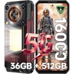 Oukitel wp56 5g telephone portable incassable 6. 8 36 + 512go 16000mah 128db haut - parleur smartphone ...