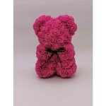 Ours rose �ternel de 25cm avec cadeau de saint - valentin ours embrassant imitation ours rose cadeau ...
