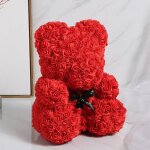 Ours en roses ternelles 15. 51523cm : idal saint - valentin anniversaire cadeau amour