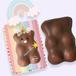 Ourson guimauve xl licorne - chocolat lait